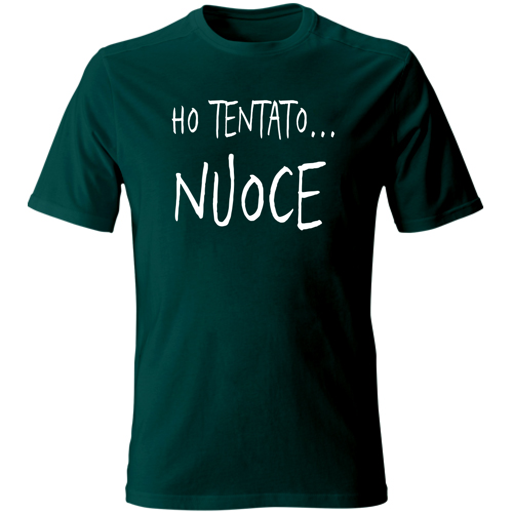 T-Shirt Unisex Ho tentato - Scritte Divertenti