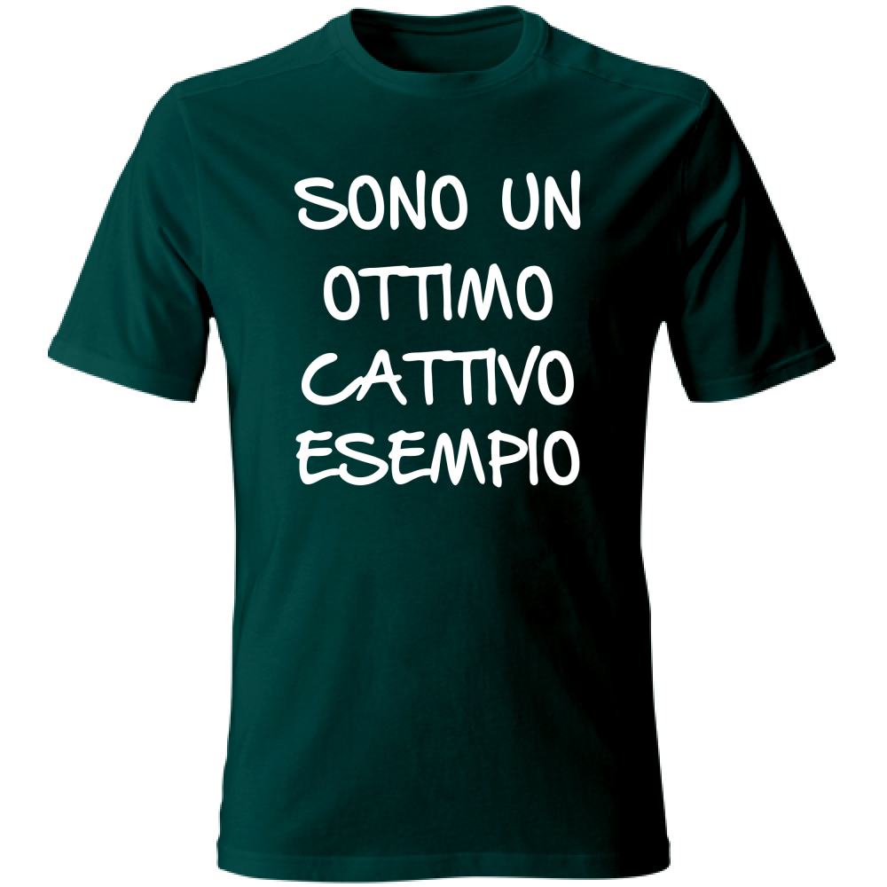 T-Shirt Unisex Esempio - Scritte Divertenti