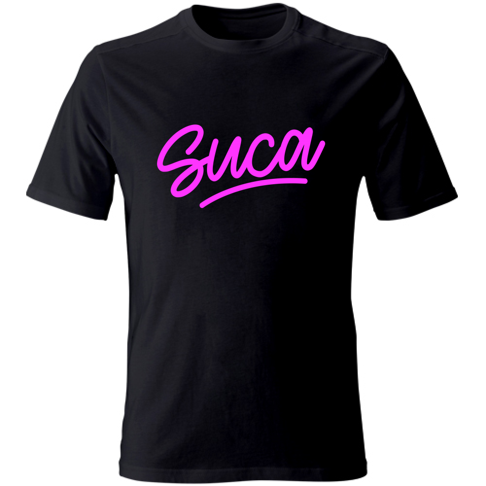 T-Shirt Unisex Suca - Scritte Acide