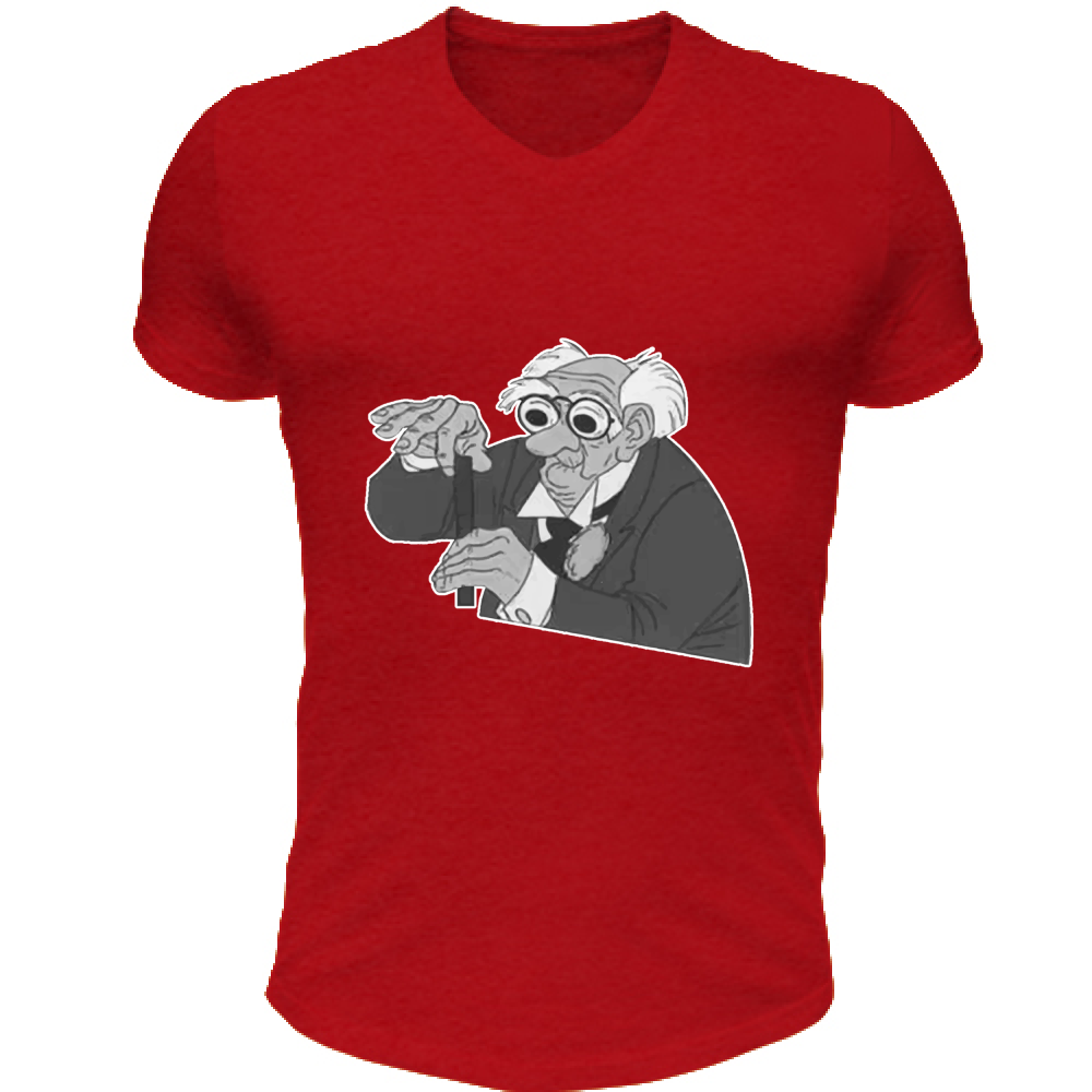 T-Shirt Unisex Scollo V Maglietta George