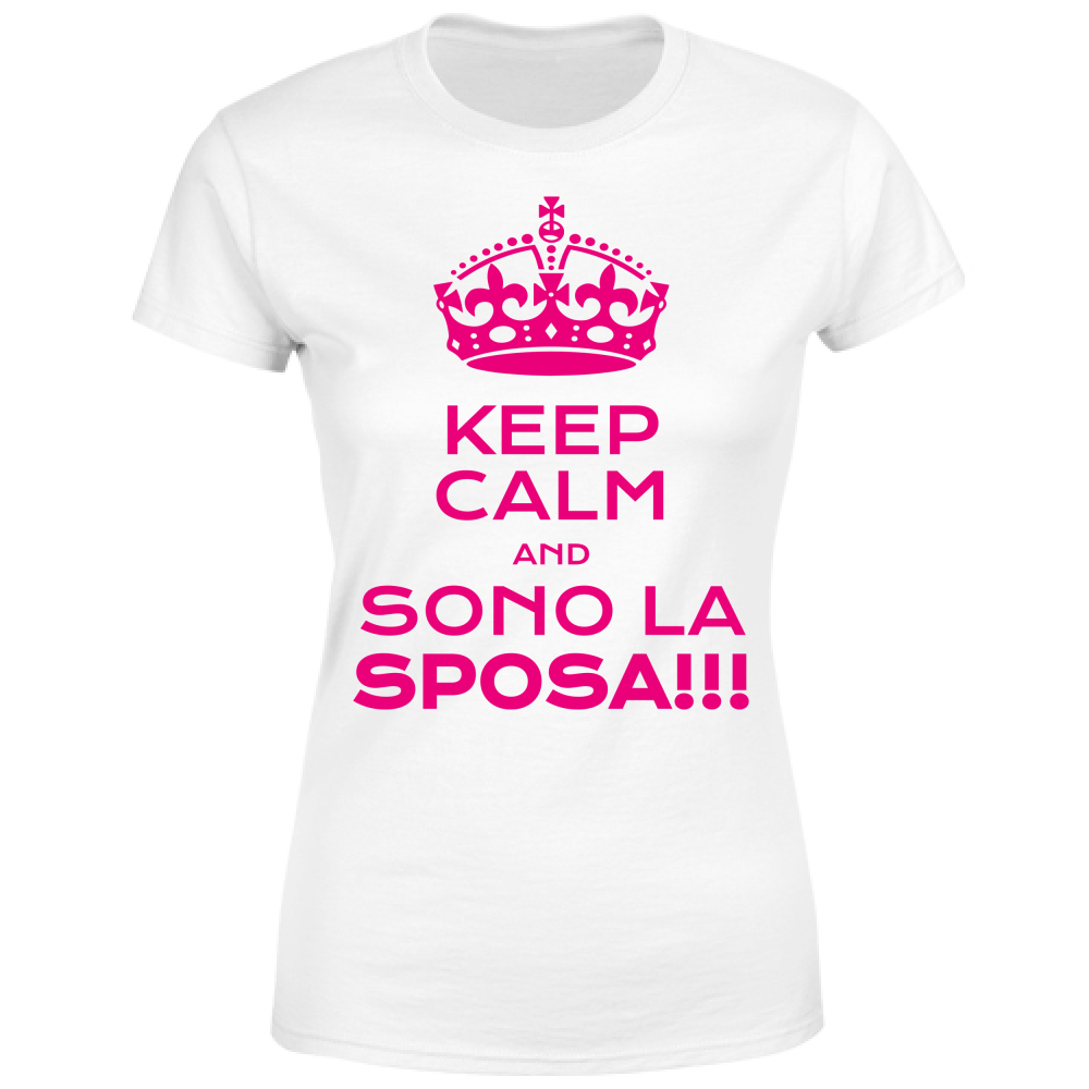 T-Shirt Donna Maglietta - Addio al Nubilato - KC sposa - chiara