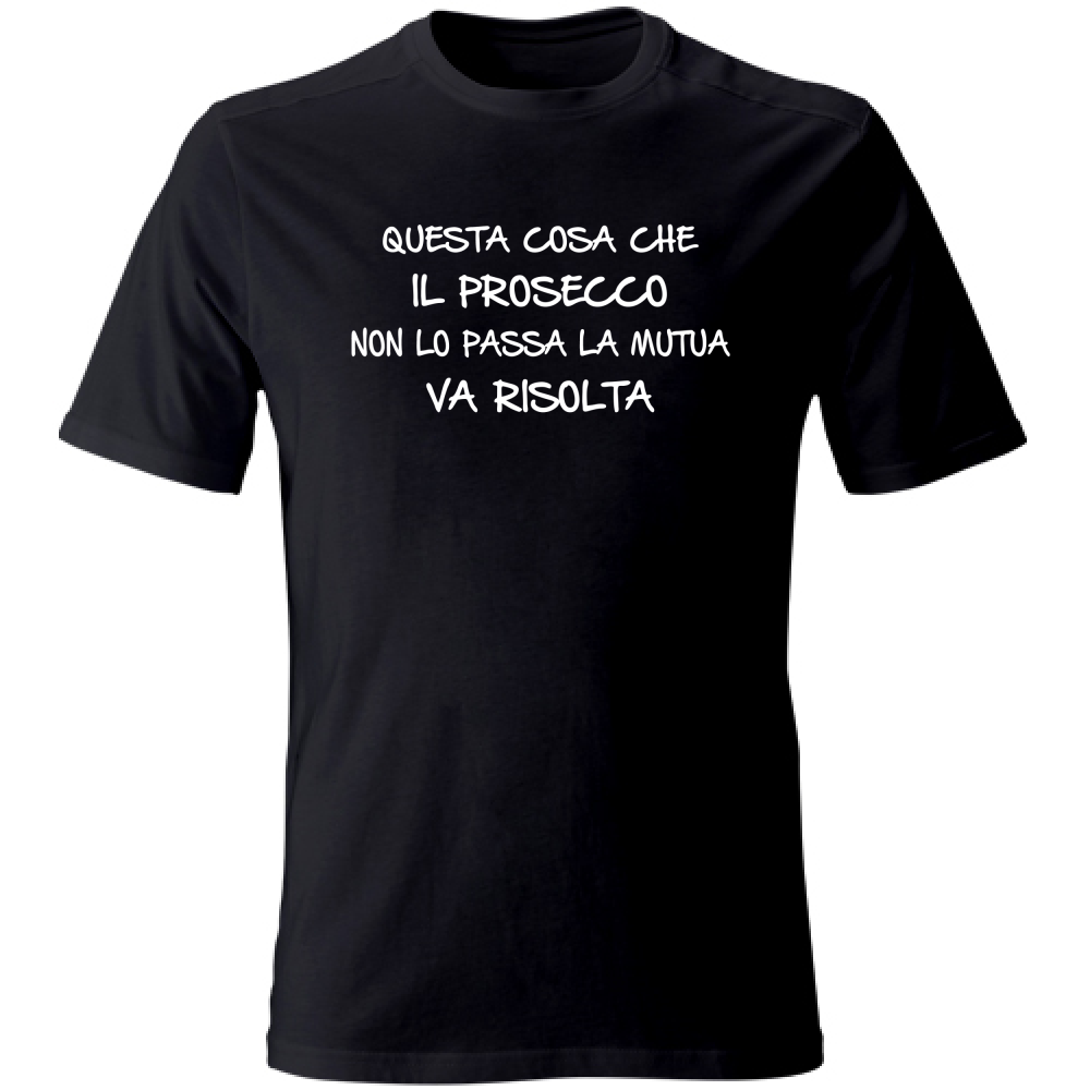 T-Shirt Unisex Mutua - Scritte Divertenti