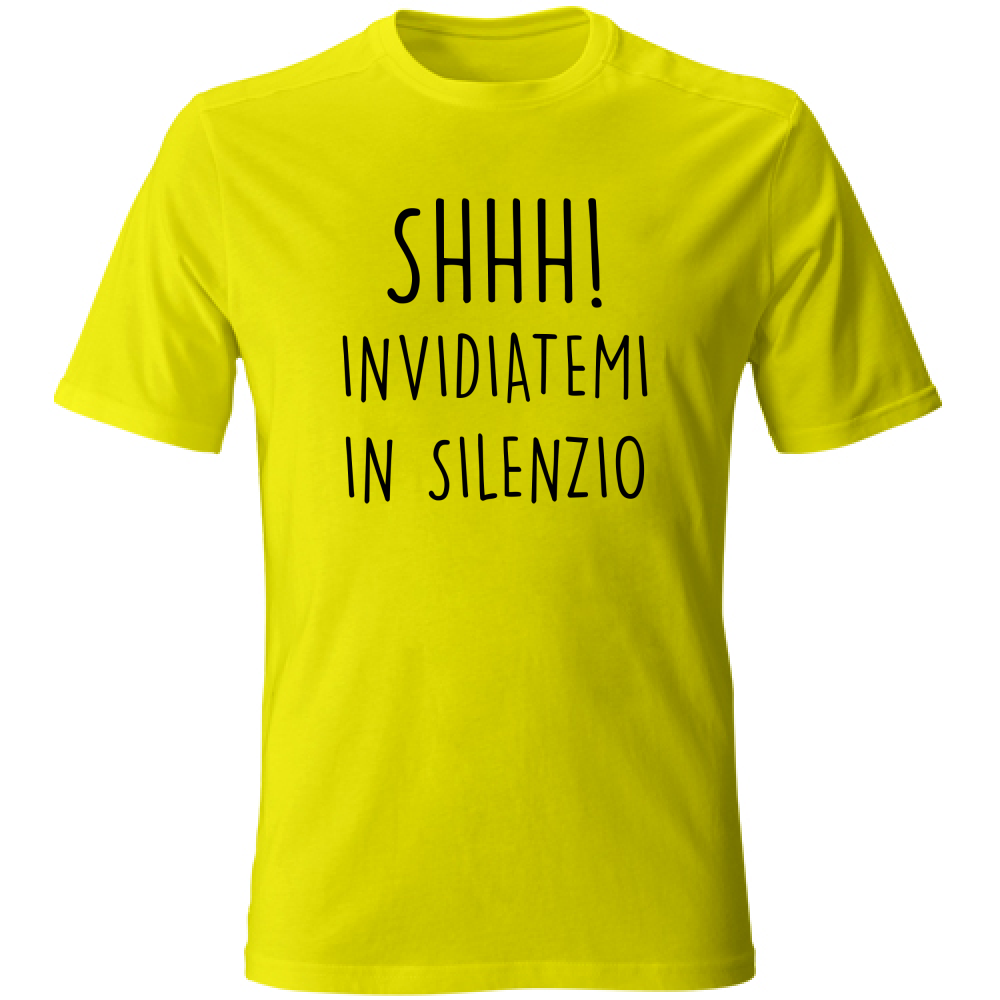 T-Shirt Unisex Il silenzio - Scritte Divertenti - Chiara