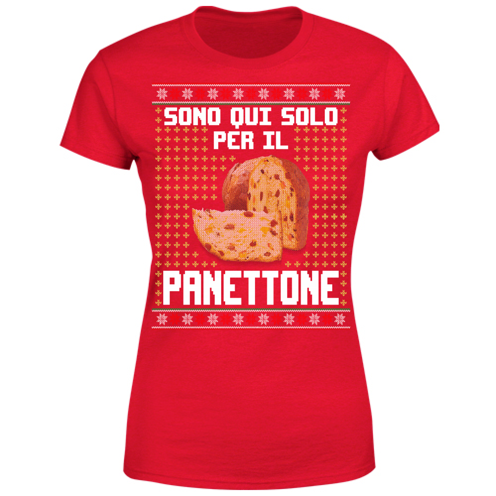 T-Shirt Donna Solo per il Panettone