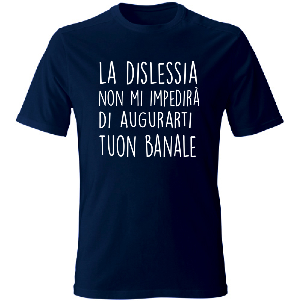 T-Shirt Unisex Tuon Banale - Scritte Divertenti