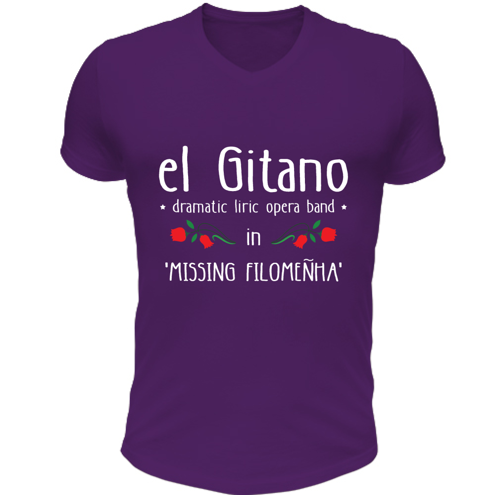 T-Shirt Unisex Scollo V El Gitano