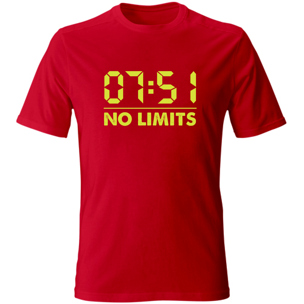 T-Shirt Unisex Large 7:51 no limits
