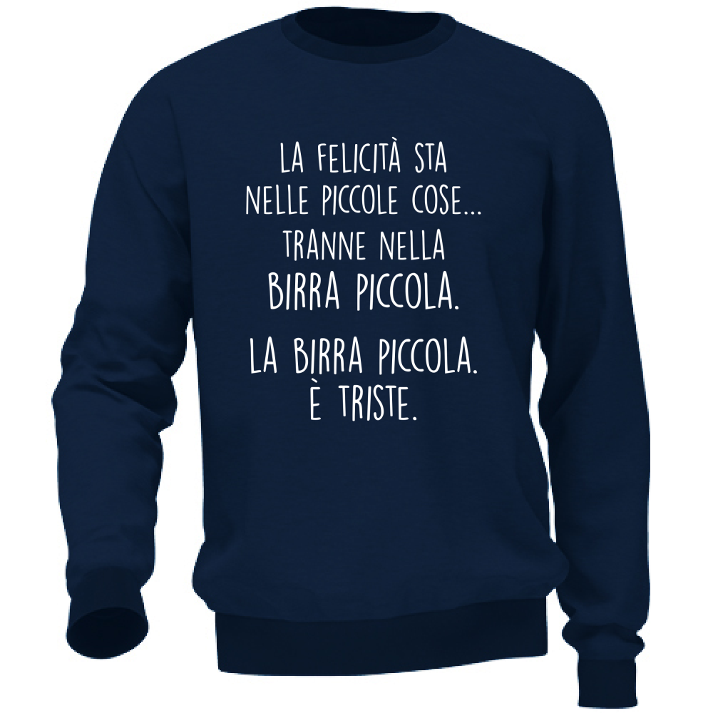 Felpa Unisex Nelle piccole cose - Scritte Divertenti