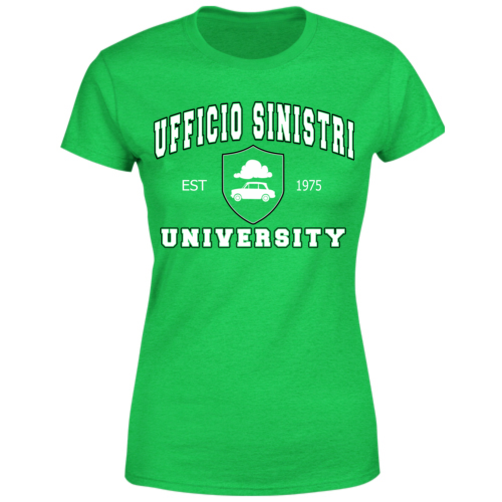 T-Shirt Donna Ufficio Sinistri University