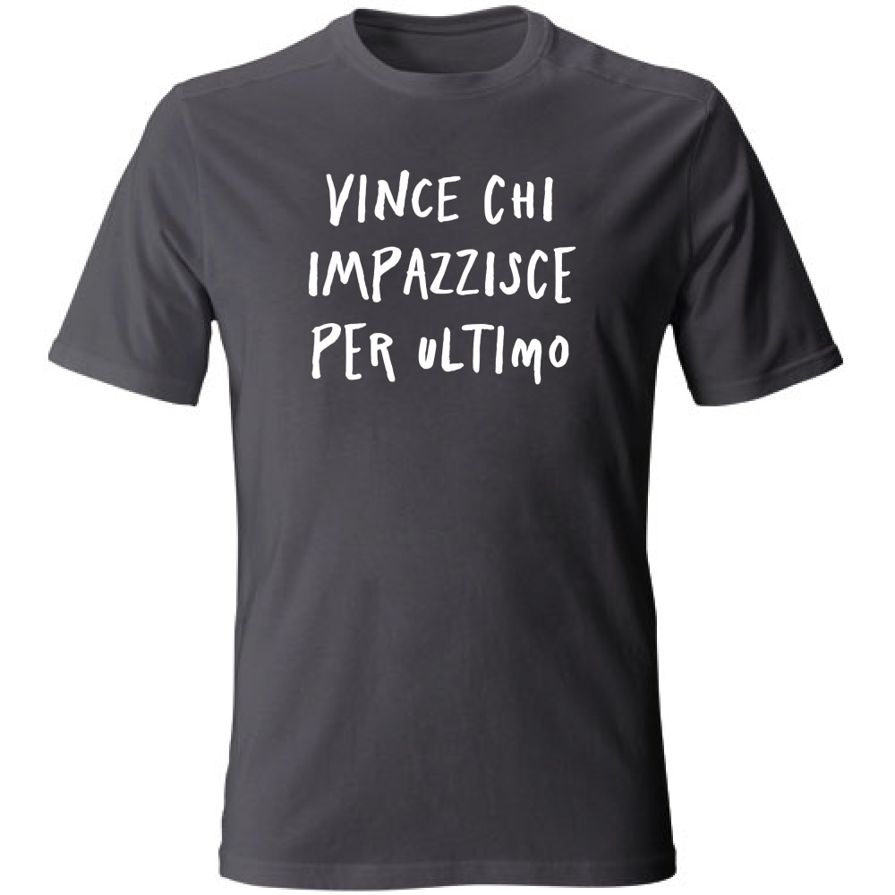 T-Shirt Unisex Large Vince chi... - Scritte Divertenti