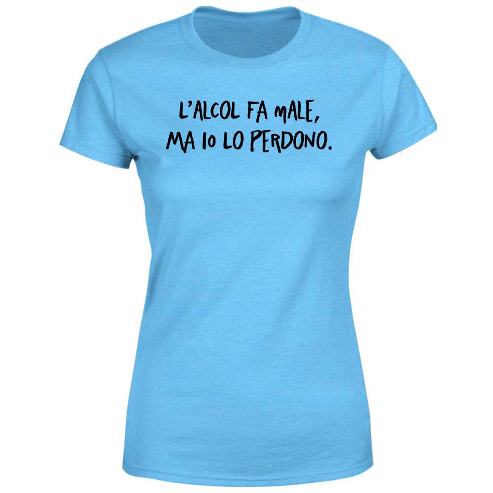 T-Shirt Donna Io lo perdono - Scritte Divertenti - Chiara