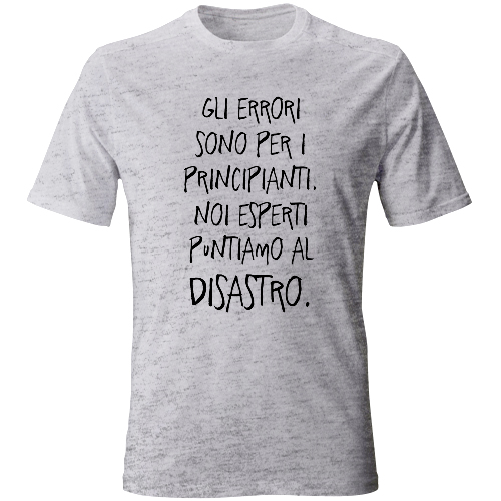 T-Shirt Unisex Noi esperti - Scritte Divertenti - Chiara