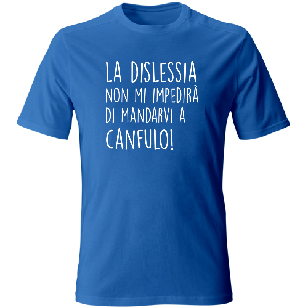 T-Shirt Unisex Large Canfulo - Scritte Divertenti