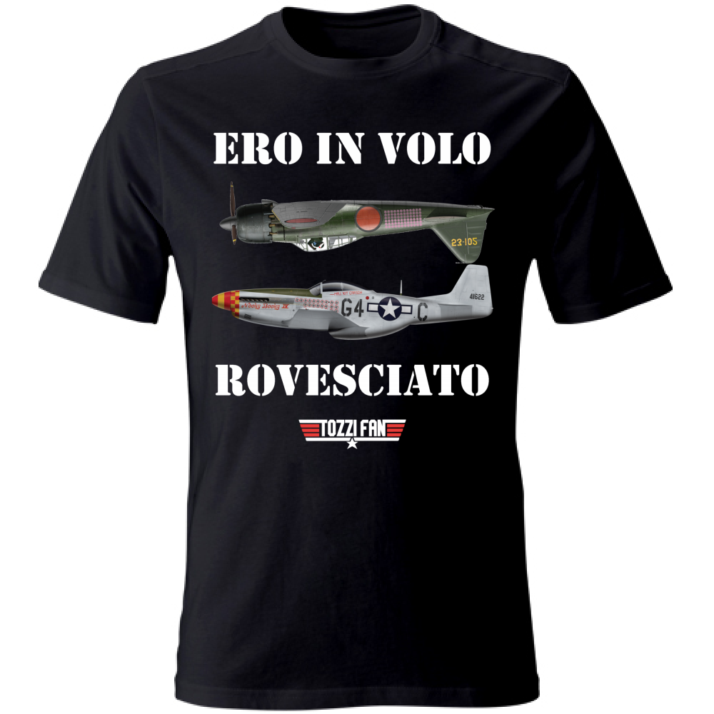 T-Shirt Unisex Volo rovesciato - Tozzi Fan