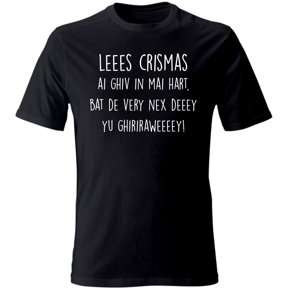 T-Shirt Unisex Leees Crismas