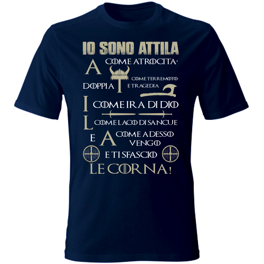 T-Shirt Unisex Sono Attila