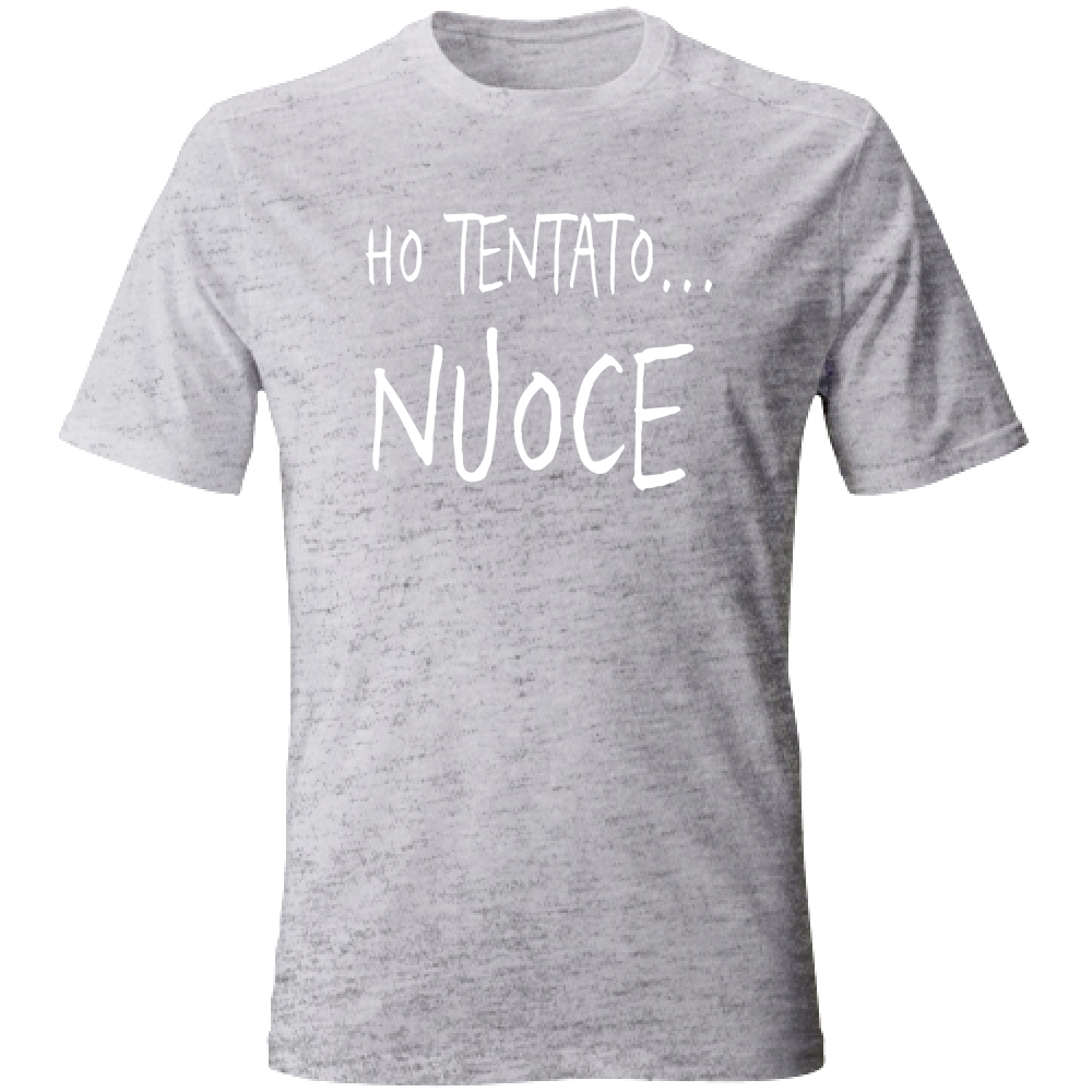 T-Shirt Unisex Ho tentato - Scritte Divertenti