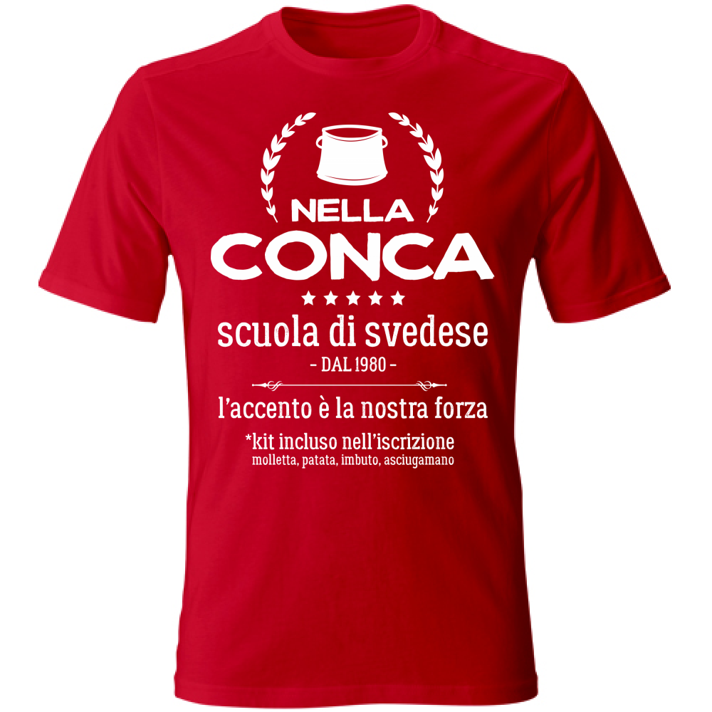 T-Shirt Unisex Nella Conca