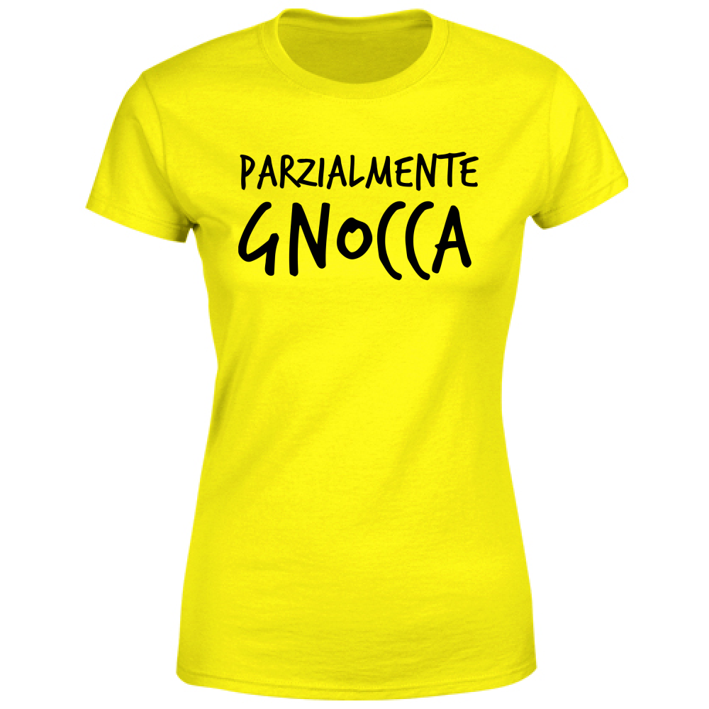 T-Shirt Donna Parzialmente - Scritte Divertenti - Chiara