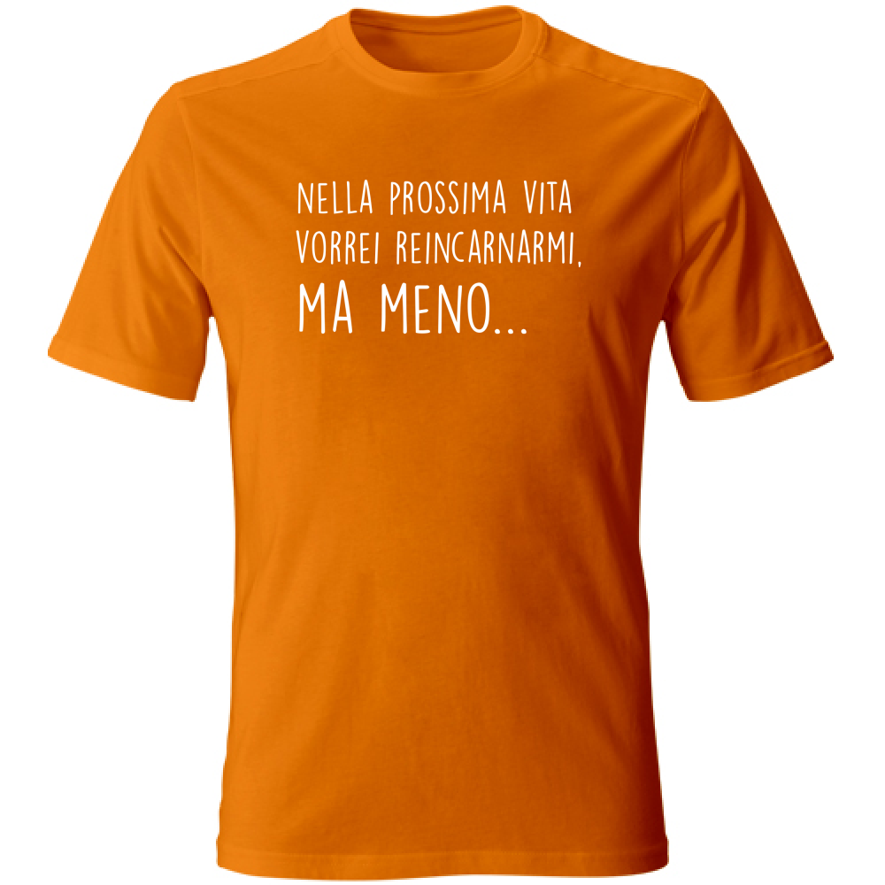 T-Shirt Unisex Ma meno - Scritte Divertenti