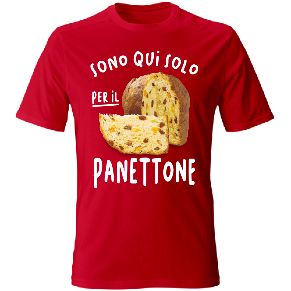 T-Shirt Unisex Solo per il Panettone