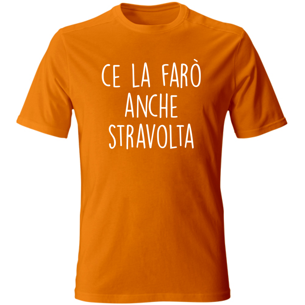 T-Shirt Unisex Stravolta - Scritte Divertenti