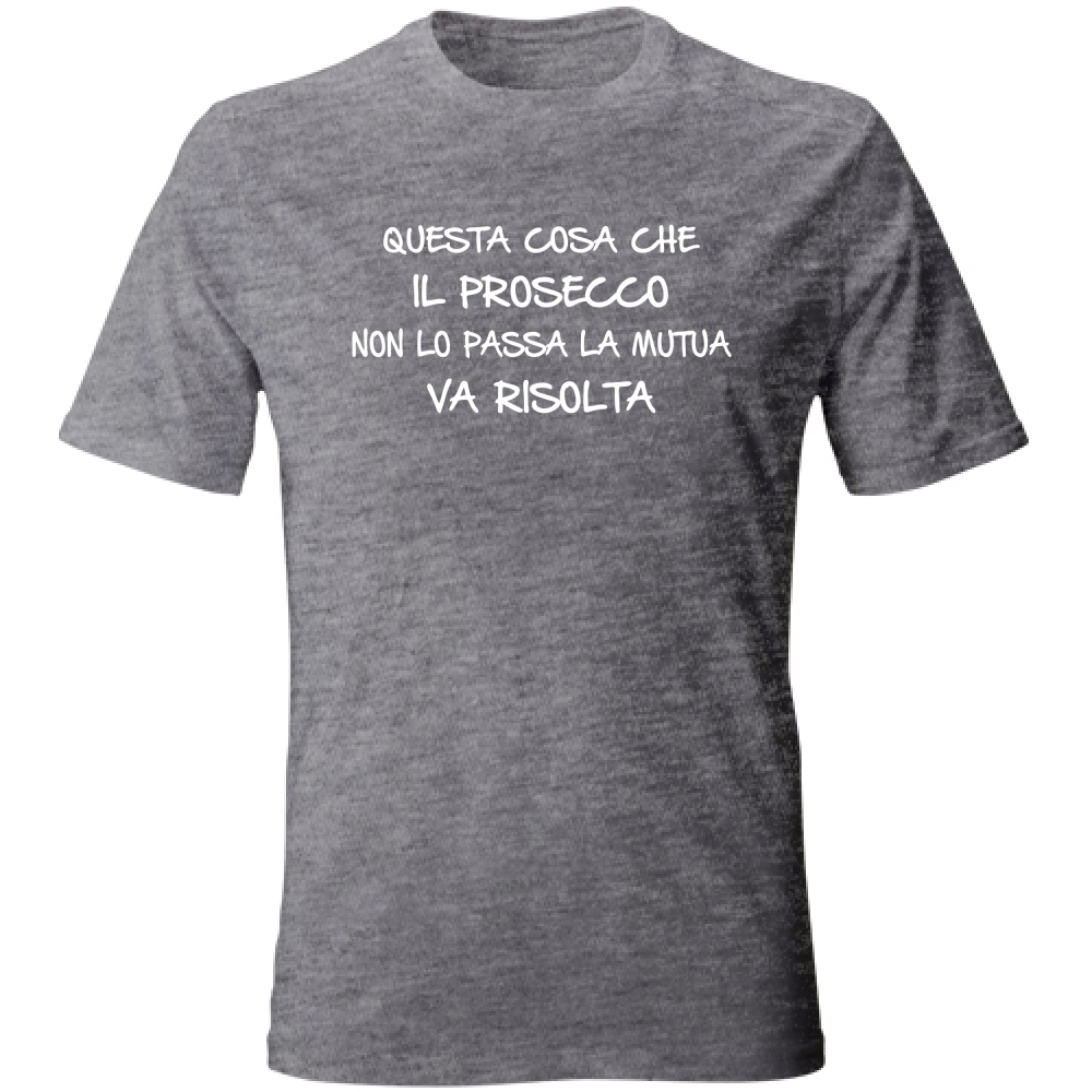 T-Shirt Unisex Mutua - Scritte Divertenti