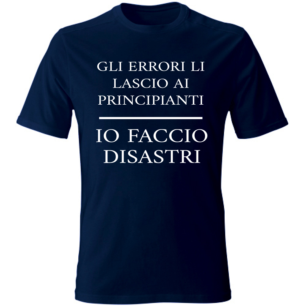 T-Shirt Unisex Errori Disastri
