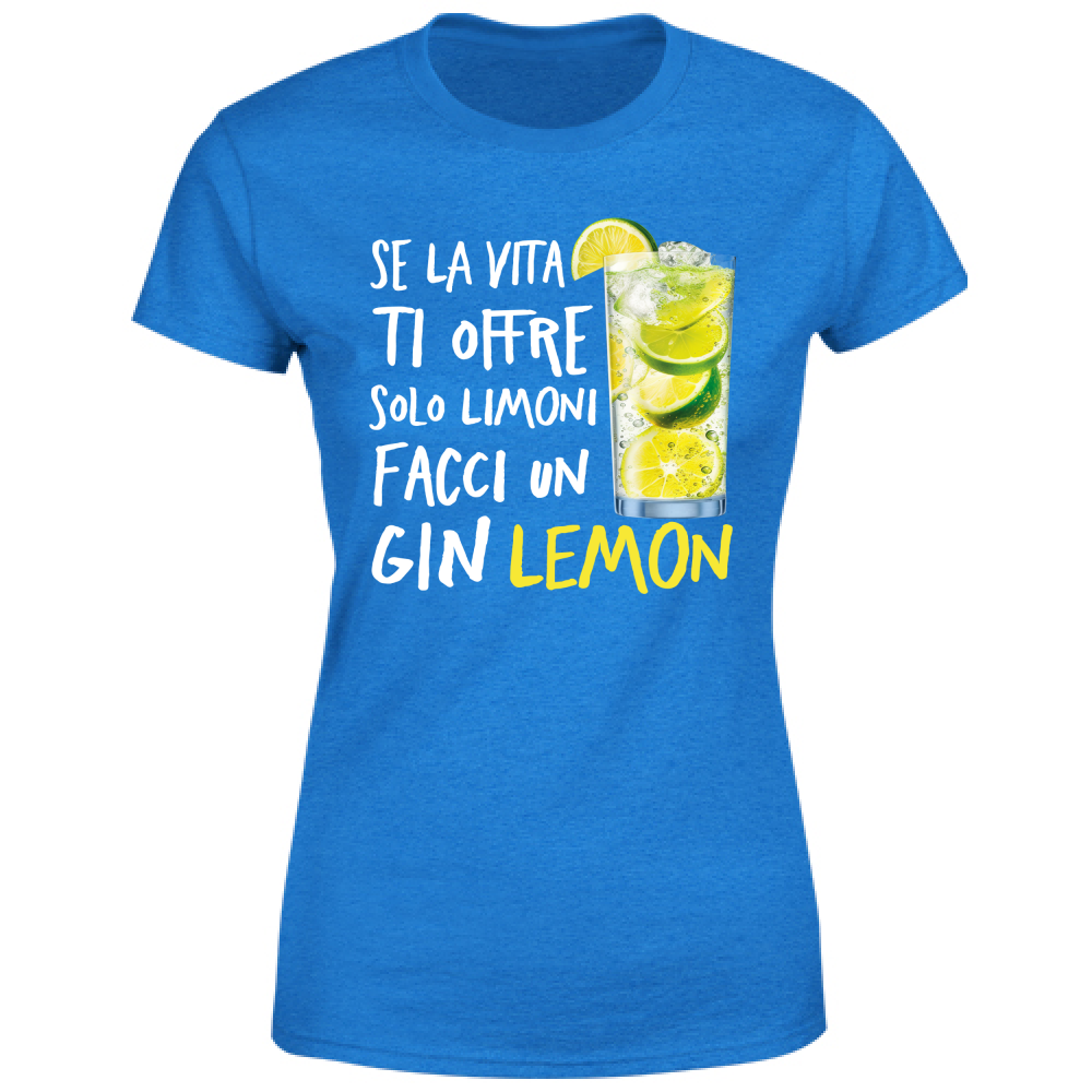 T-Shirt Donna Se la vita ti offre limoni - Scritte Divertenti