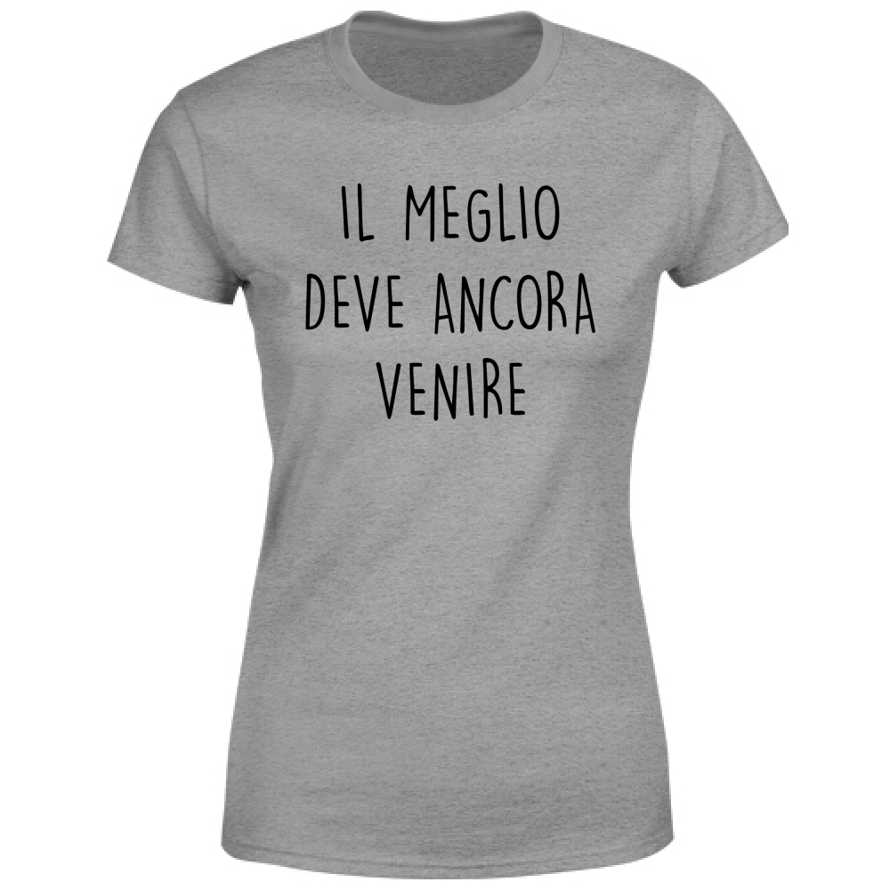 T-Shirt Donna Il meglio - Scritte Divertenti - Chiara