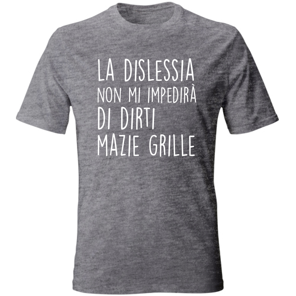 T-Shirt Unisex Mazie Grille - Scritte Divertenti