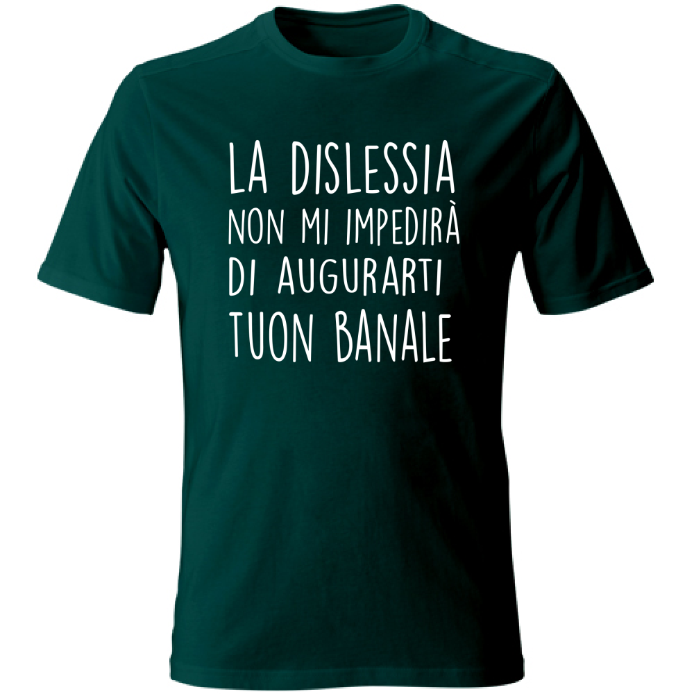 T-Shirt Unisex Tuon Banale - Scritte Divertenti