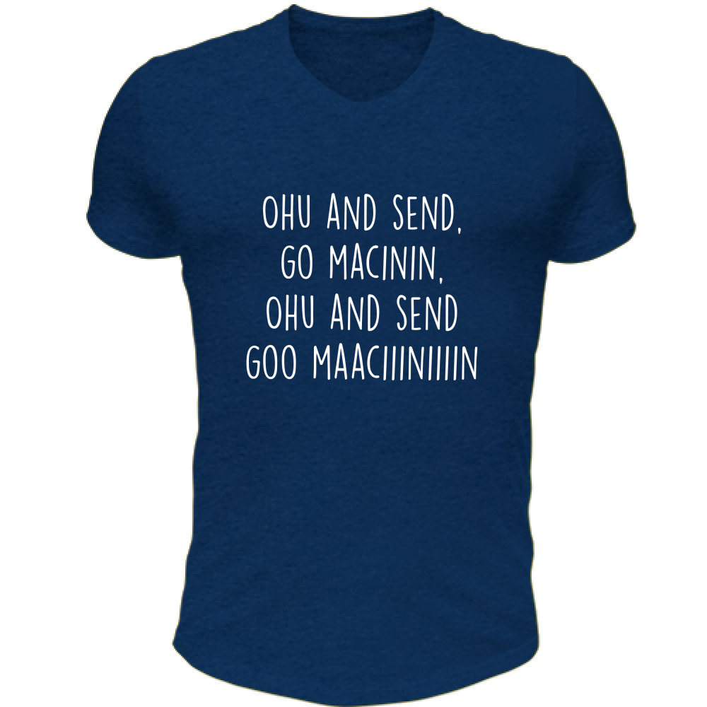 T-Shirt Unisex Scollo V Go macinin