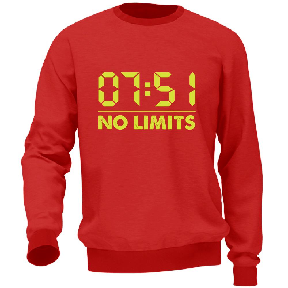 Felpa Unisex 7:51 no limits