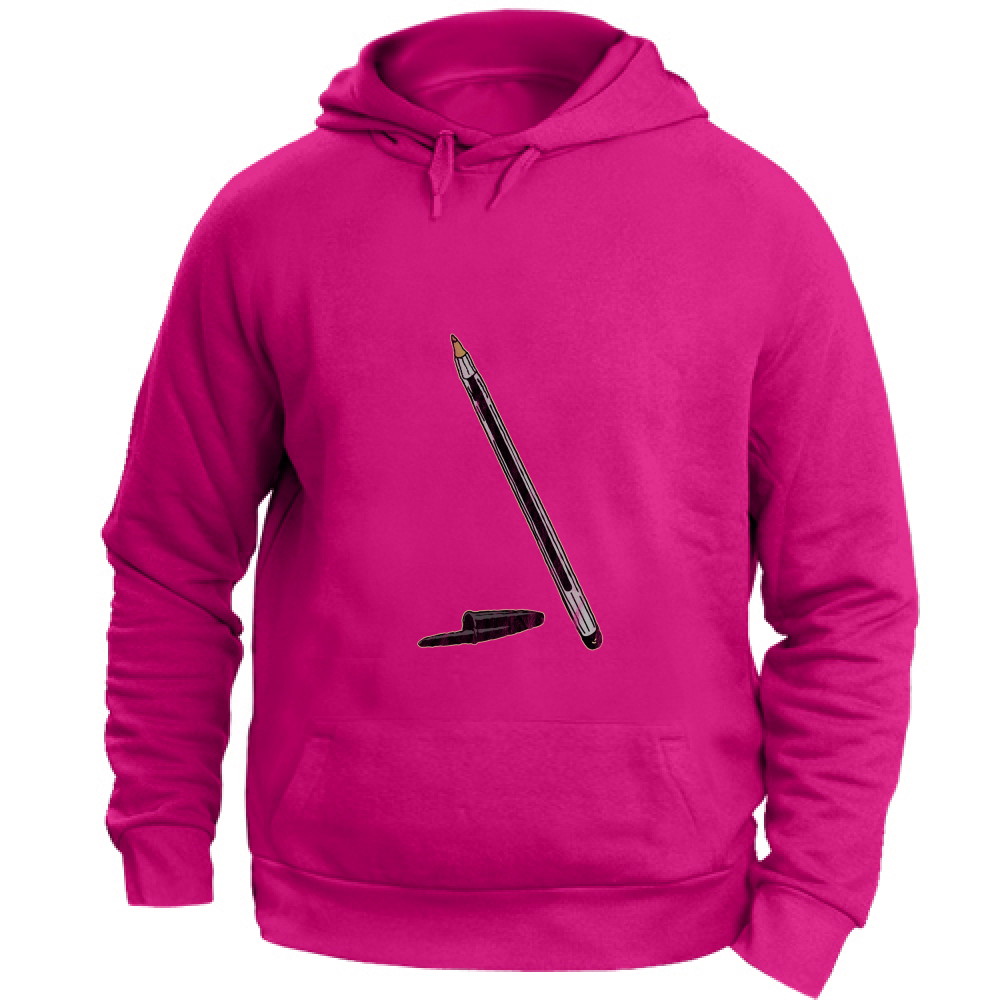 Felpa Unisex con Cappuccio Penna