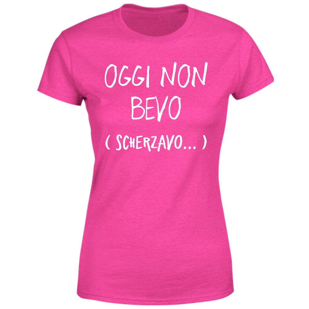 T-Shirt Donna Scherzavo - Scritte Divertenti