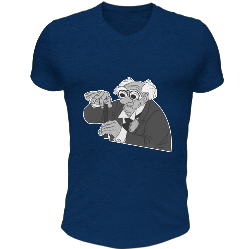 T-Shirt Unisex Scollo V Maglietta George