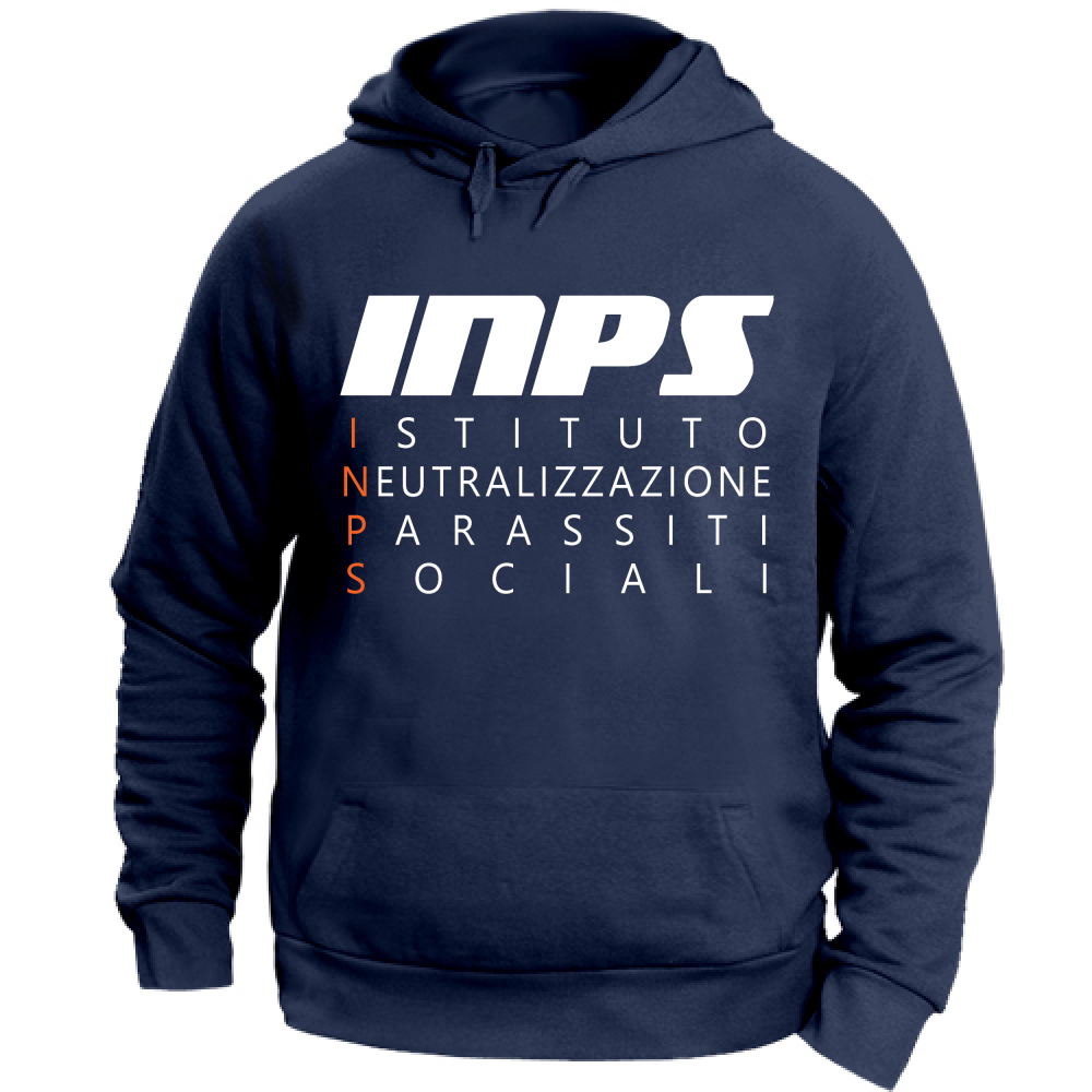 Felpa Unisex con Cappuccio I n p s
