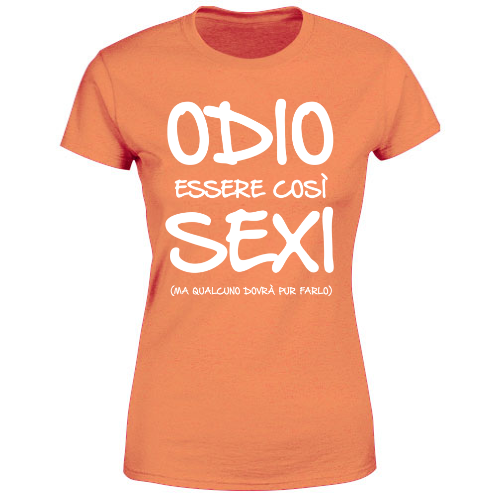 T-Shirt Donna Essere Sexy - Scritte Divertenti