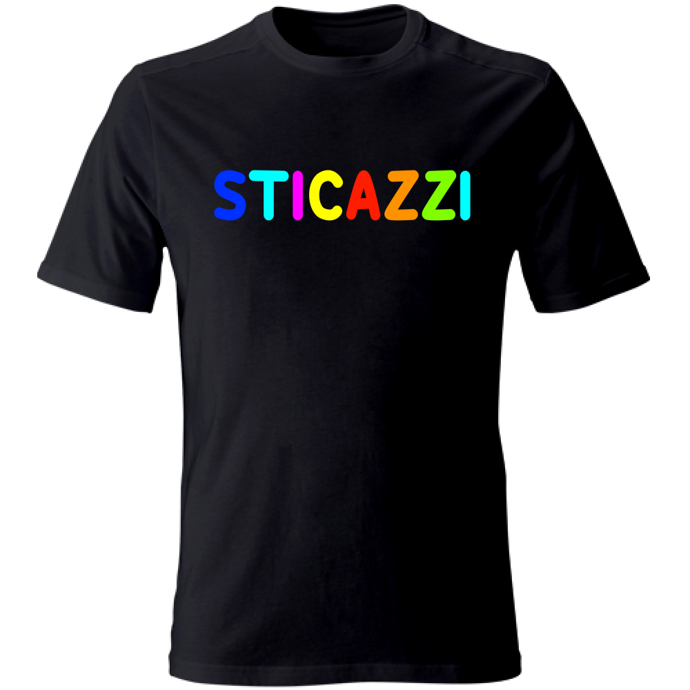 T-Shirt Unisex Sticaxxi - Scritte Acide