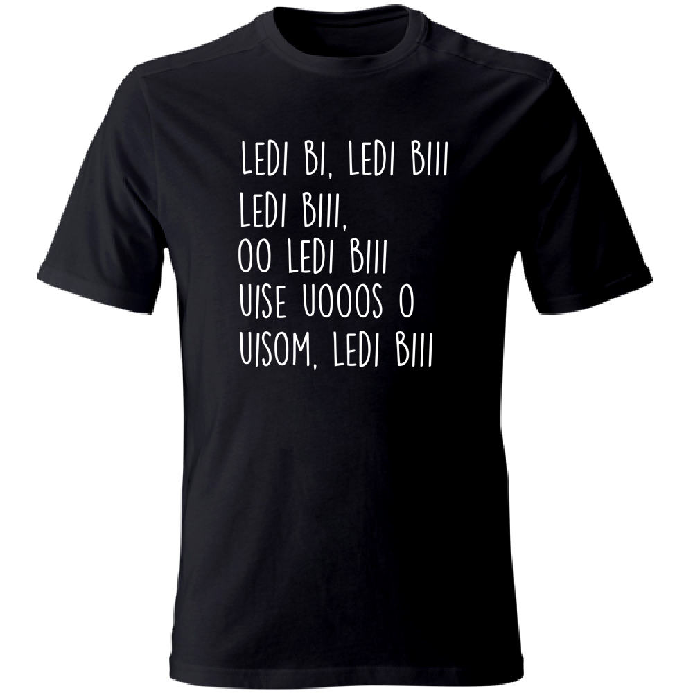 T-Shirt Unisex Large Ledibi