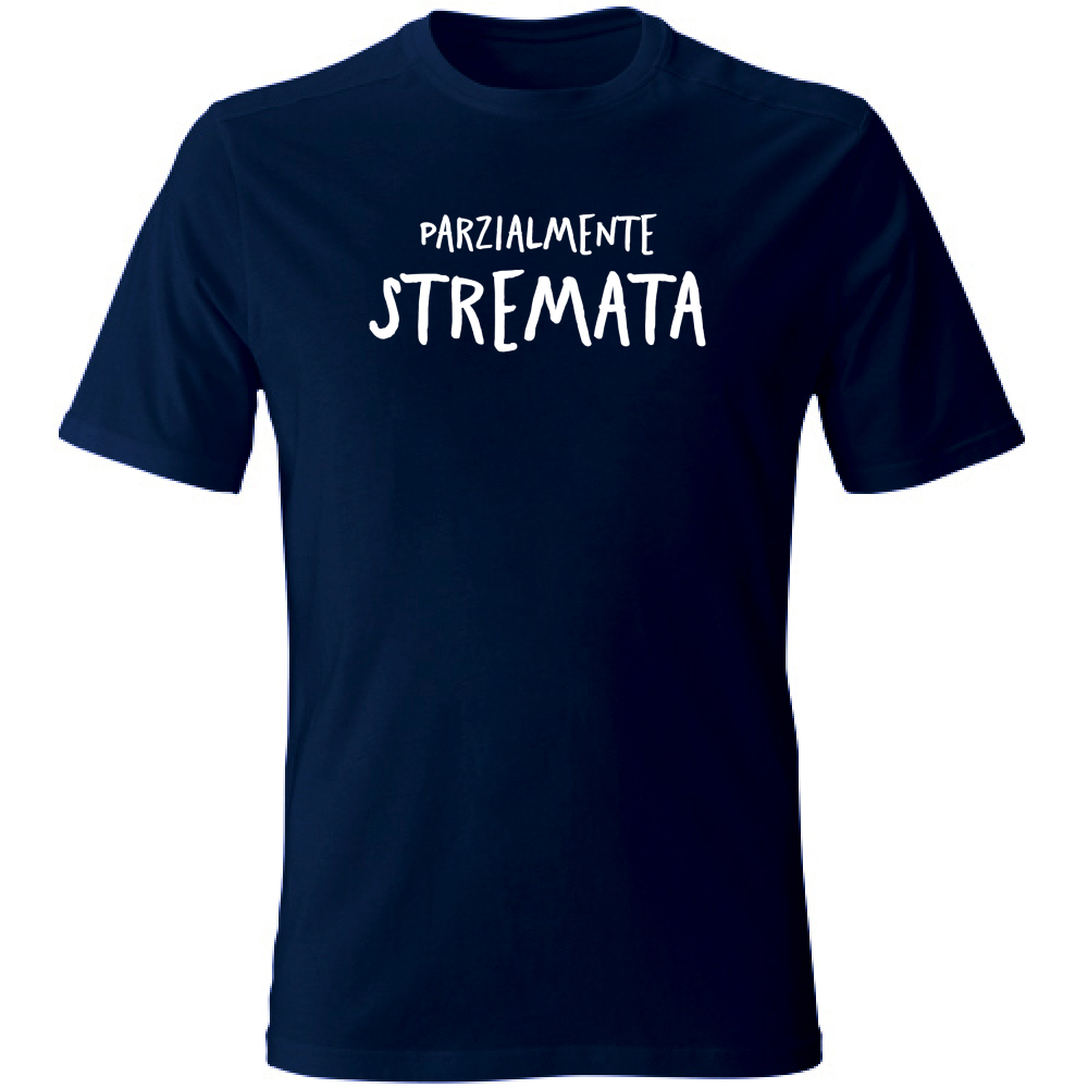 T-Shirt Unisex Large Parzialmente stremata - Scritte Divertenti