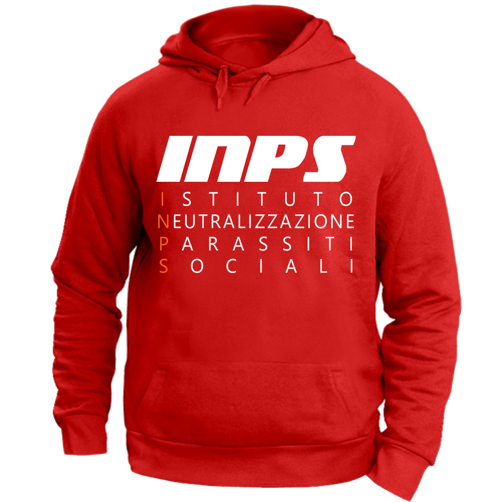 Felpa Unisex con Cappuccio I n p s
