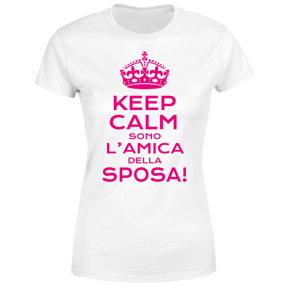 T-Shirt Donna Maglietta - Addio al Nubilato - KC amica - chiara