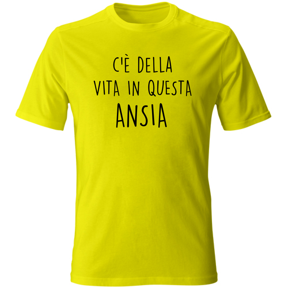 T-Shirt Unisex Della vita - Scritte Divertenti - Chiara