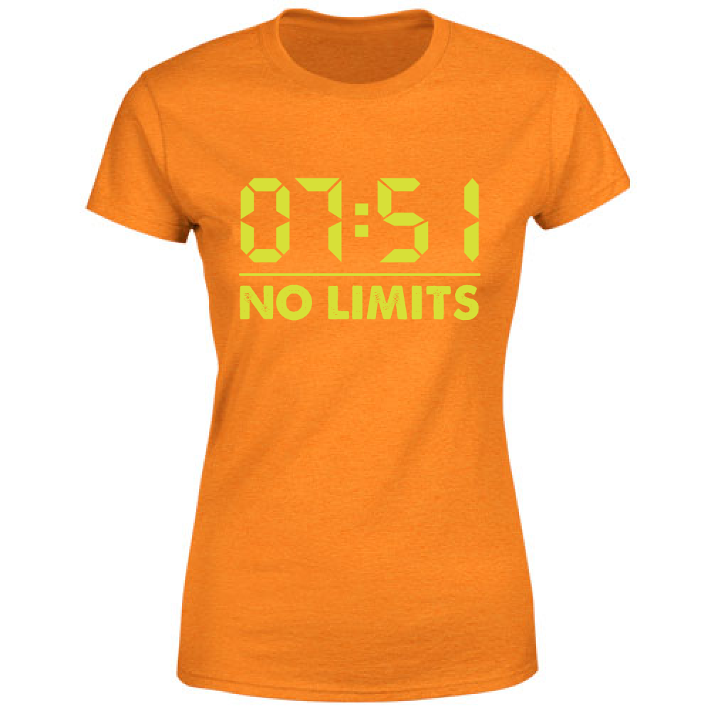T-Shirt Donna 7:51 no limits