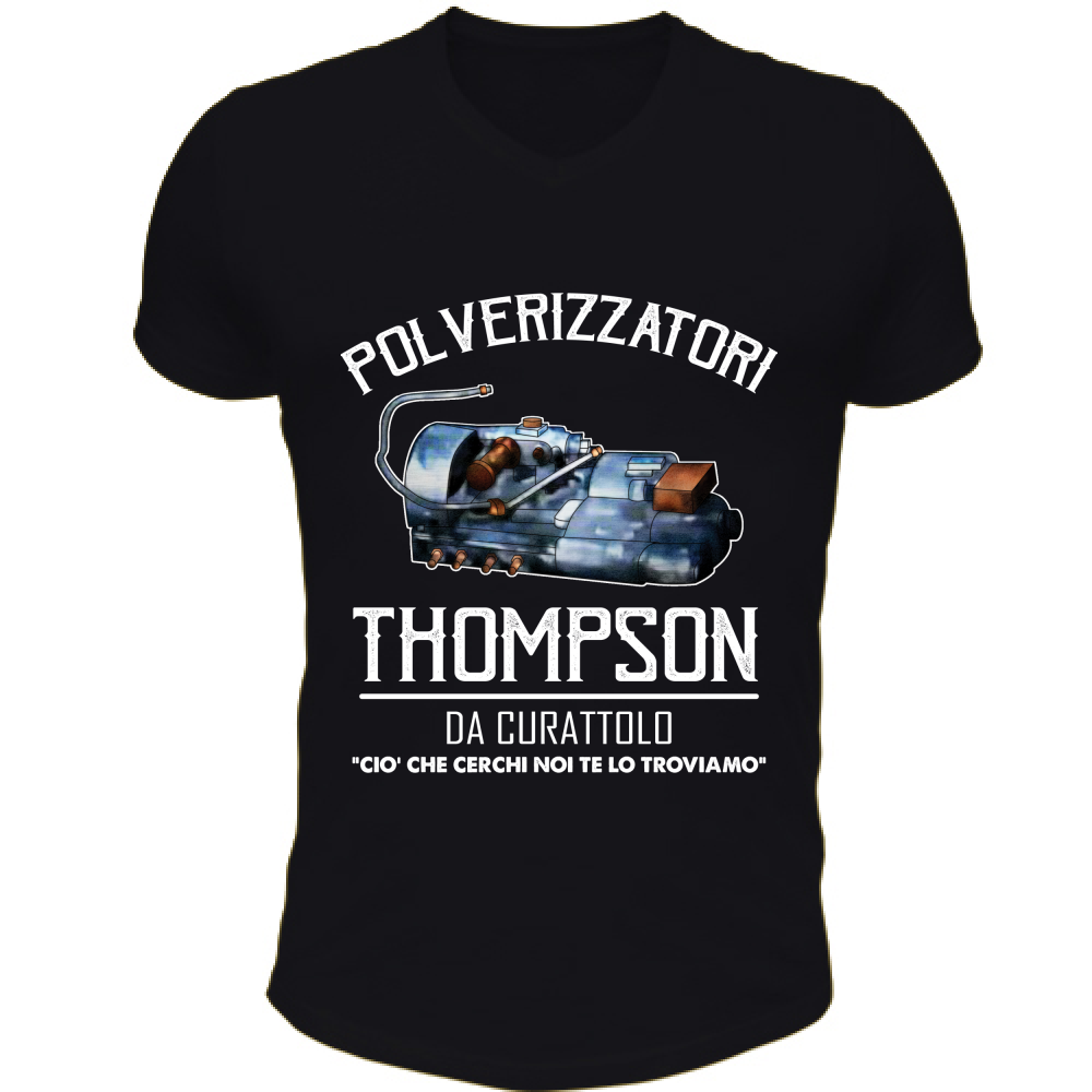 T-Shirt Unisex Scollo V Polverizzatori Thompson