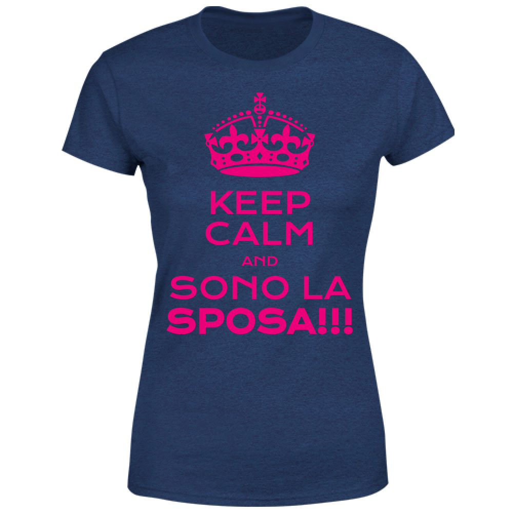 T-Shirt Donna Maglietta - Addio al Nubilato - KC sposa - scura