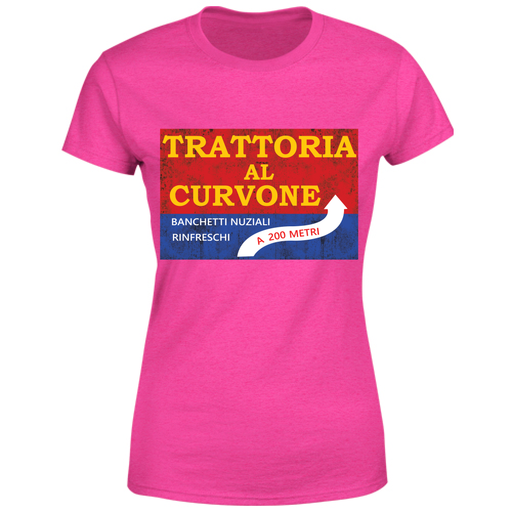 T-Shirt Donna Al Curvone