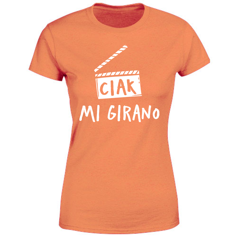 T-Shirt Donna Ciaaak - Scritte Divertenti